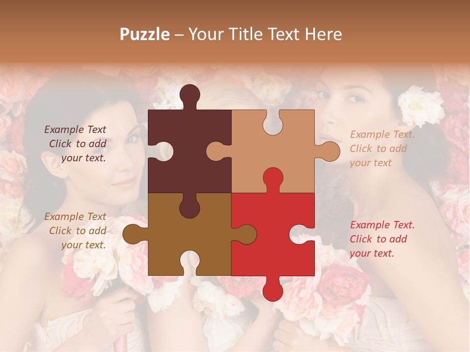 Romantic Lovely Dress PowerPoint Template