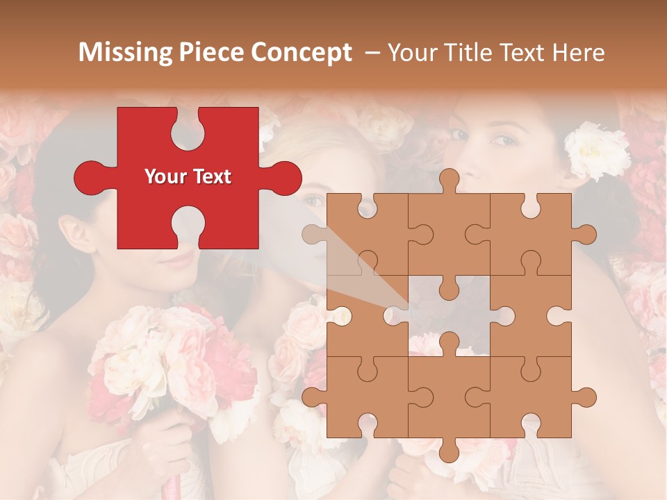 Romantic Lovely Dress PowerPoint Template