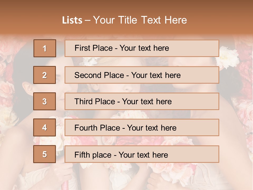 Romantic Lovely Dress PowerPoint Template