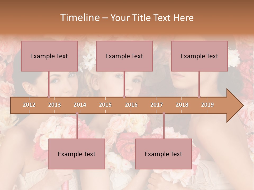 Romantic Lovely Dress PowerPoint Template