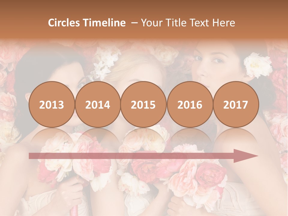 Romantic Lovely Dress PowerPoint Template