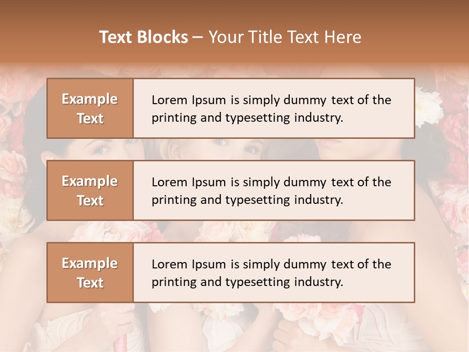 Romantic Lovely Dress PowerPoint Template
