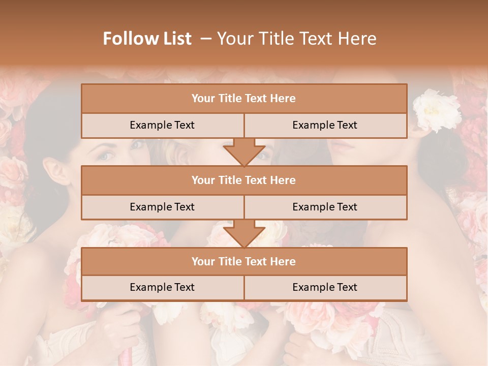 Romantic Lovely Dress PowerPoint Template