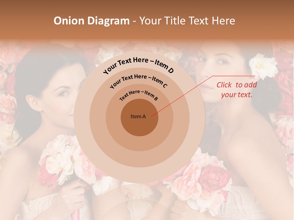 Romantic Lovely Dress PowerPoint Template