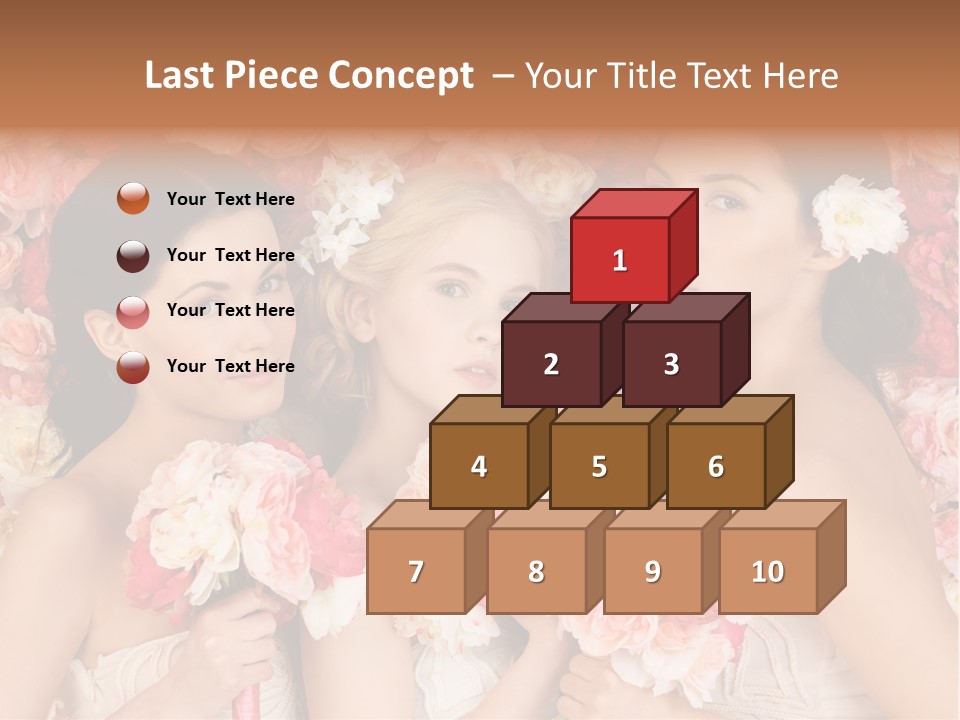 Romantic Lovely Dress PowerPoint Template