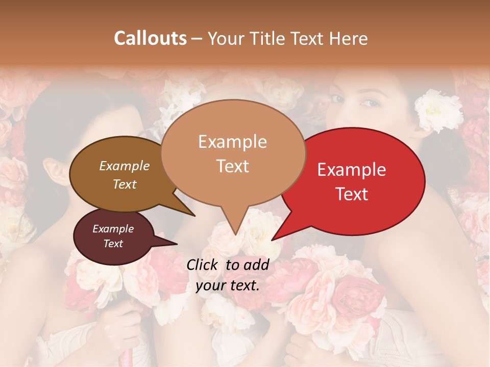 Romantic Lovely Dress PowerPoint Template