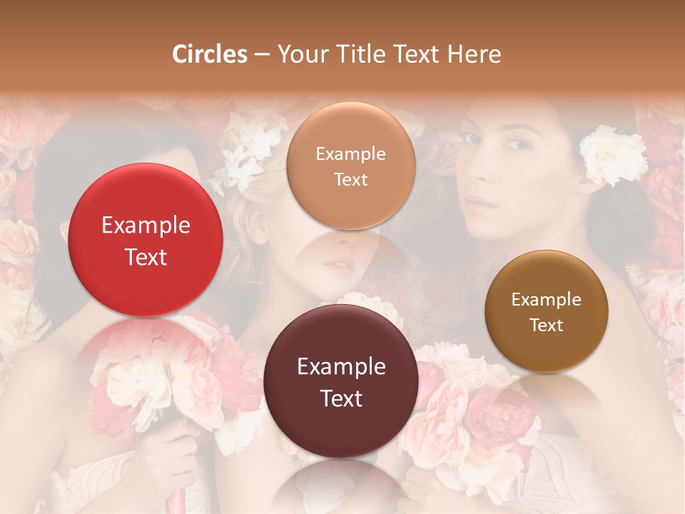 Romantic Lovely Dress PowerPoint Template