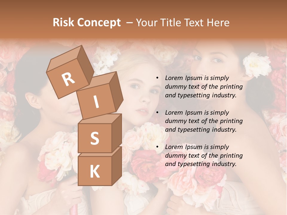 Romantic Lovely Dress PowerPoint Template