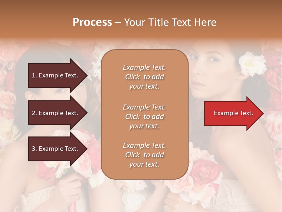 Romantic Lovely Dress PowerPoint Template