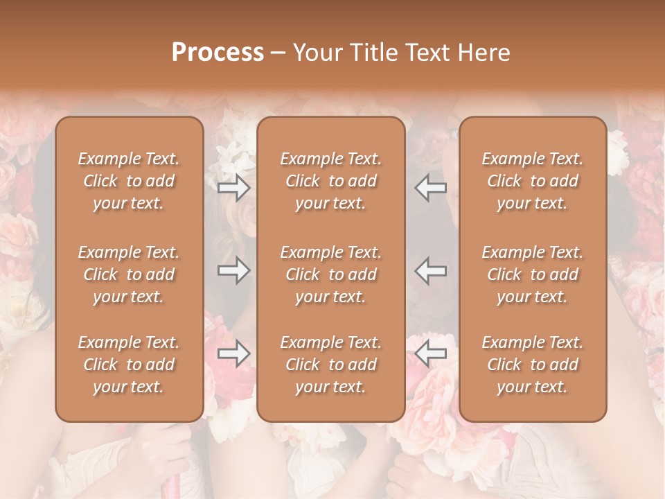 Romantic Lovely Dress PowerPoint Template