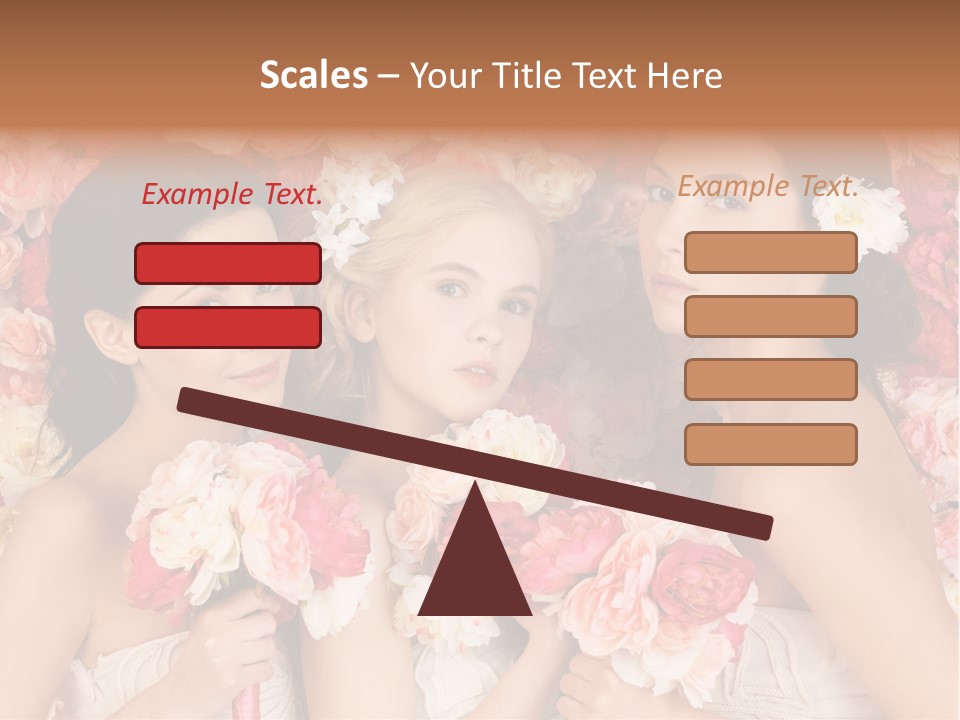 Romantic Lovely Dress PowerPoint Template