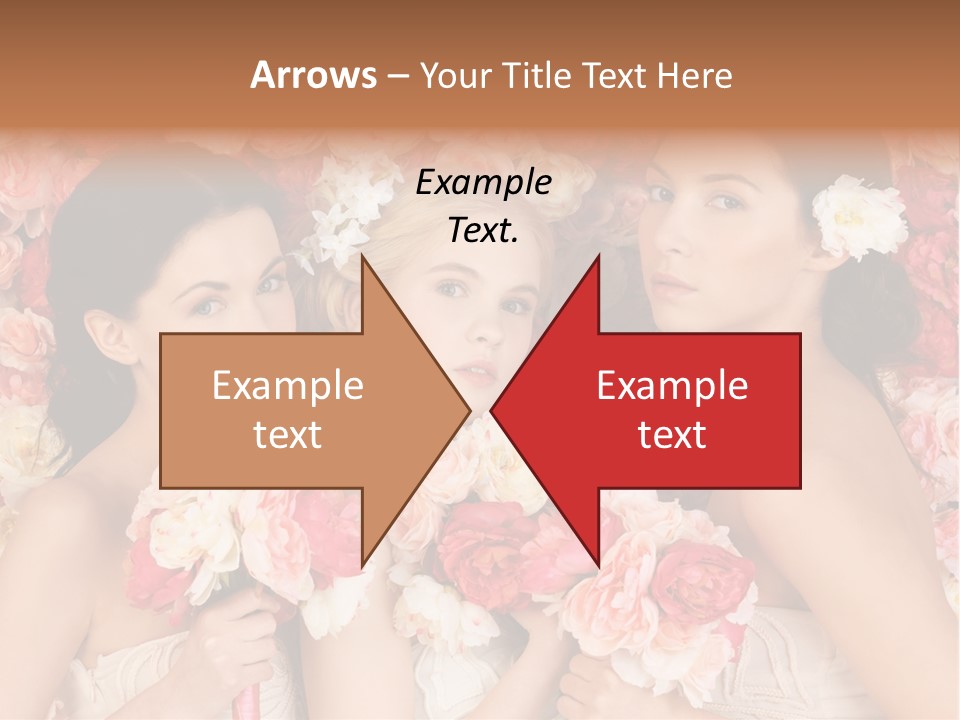 Romantic Lovely Dress PowerPoint Template