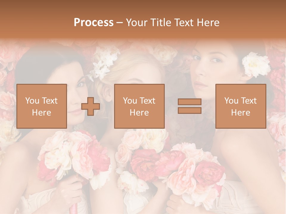 Romantic Lovely Dress PowerPoint Template
