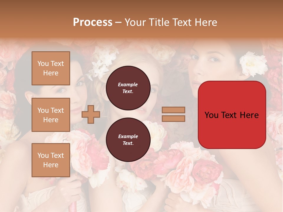 Romantic Lovely Dress PowerPoint Template