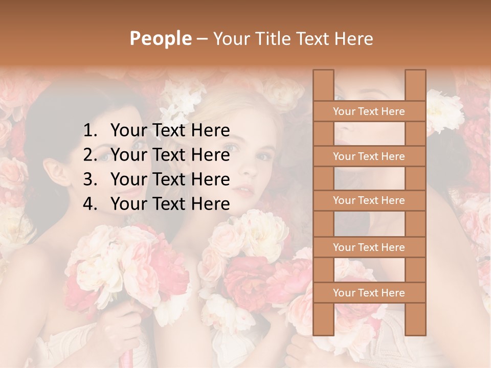 Romantic Lovely Dress PowerPoint Template