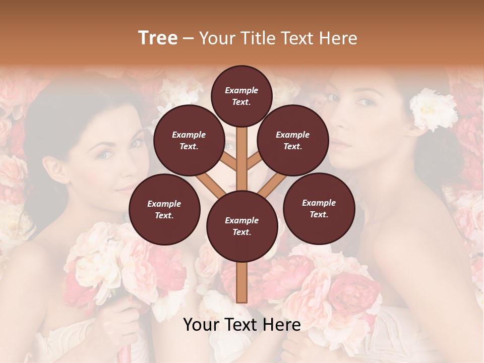Romantic Lovely Dress PowerPoint Template