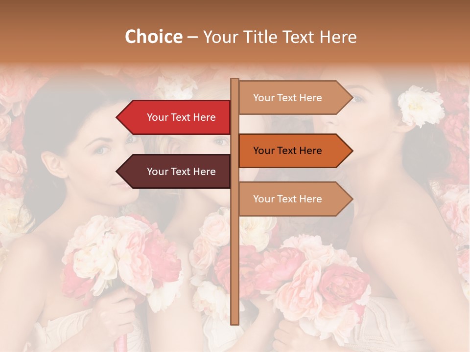 Romantic Lovely Dress PowerPoint Template