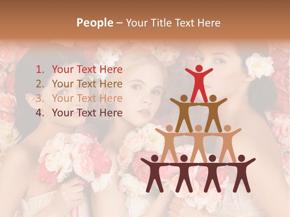 Romantic Lovely Dress PowerPoint Template