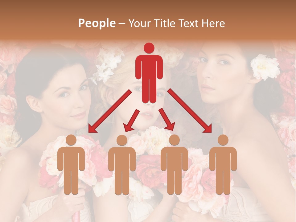Romantic Lovely Dress PowerPoint Template