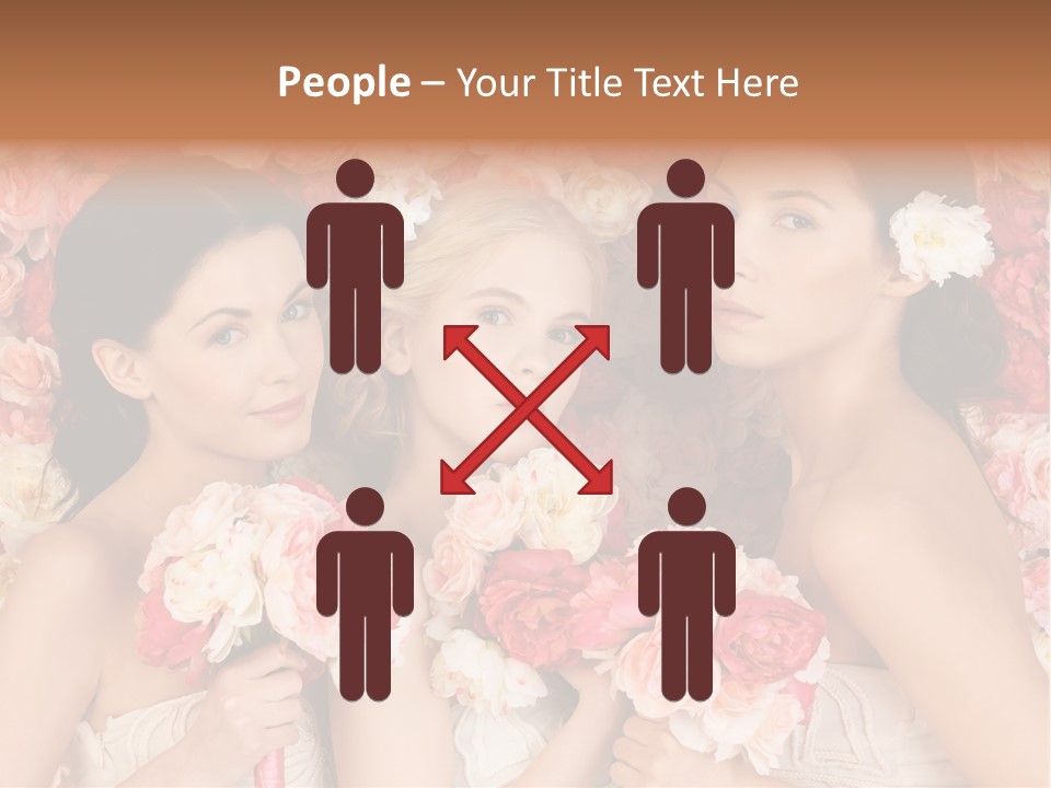 Romantic Lovely Dress PowerPoint Template