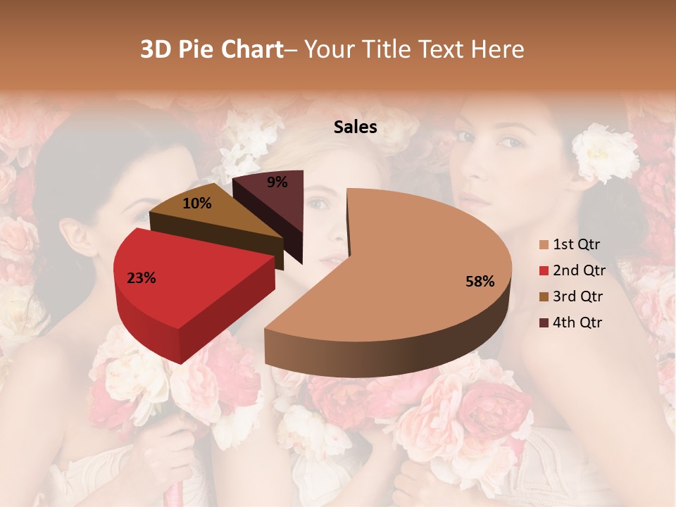 Romantic Lovely Dress PowerPoint Template