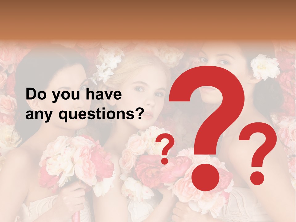 Romantic Lovely Dress PowerPoint Template