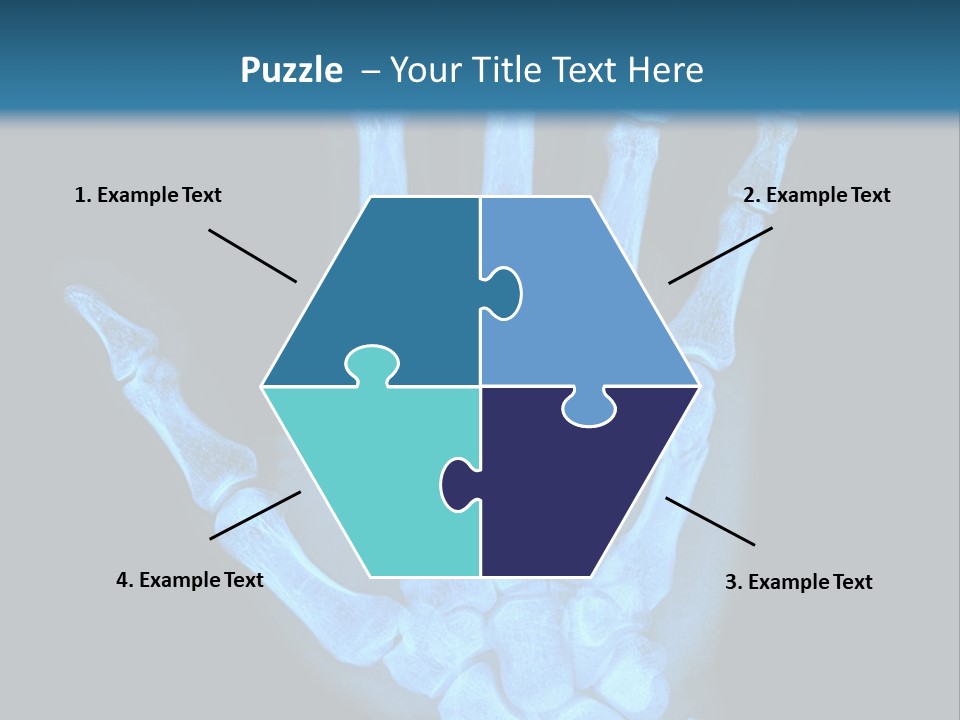 Film Science Skeletal PowerPoint Template