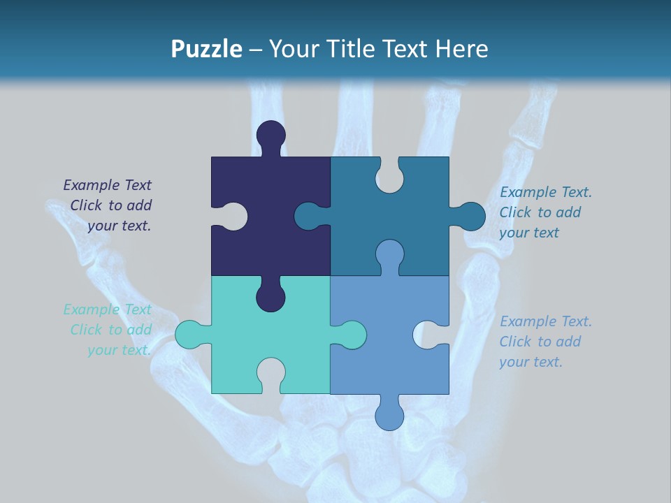 Film Science Skeletal PowerPoint Template
