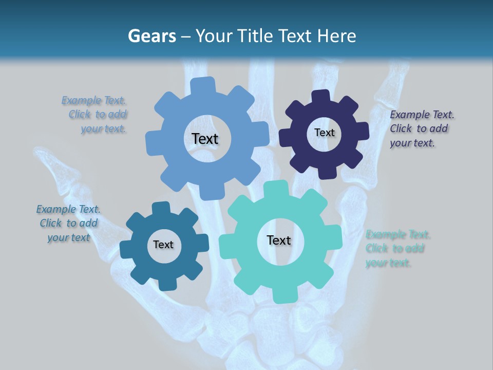Film Science Skeletal PowerPoint Template