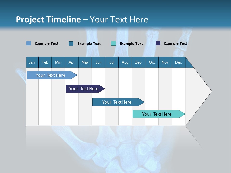 Film Science Skeletal PowerPoint Template