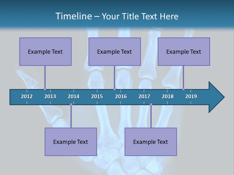 Film Science Skeletal PowerPoint Template