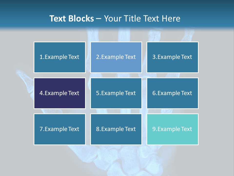 Film Science Skeletal PowerPoint Template