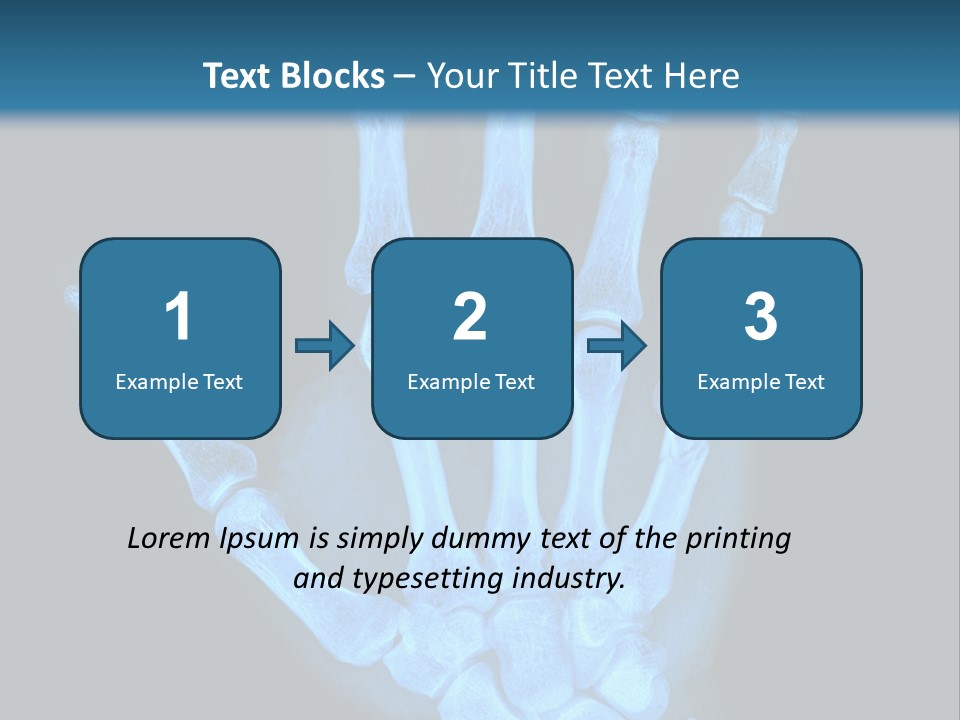 Film Science Skeletal PowerPoint Template