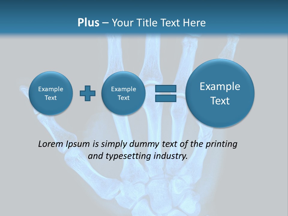Film Science Skeletal PowerPoint Template