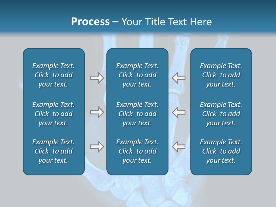Film Science Skeletal PowerPoint Template