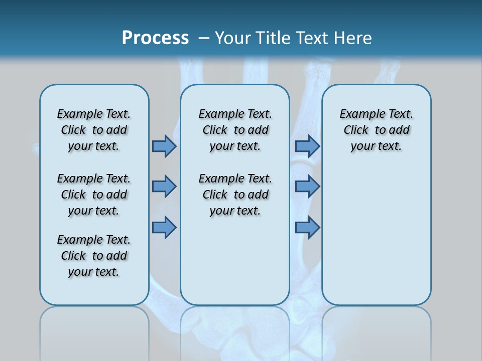Film Science Skeletal PowerPoint Template