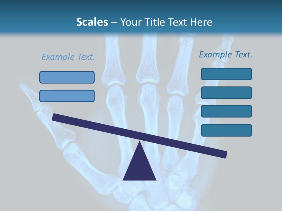 Film Science Skeletal PowerPoint Template