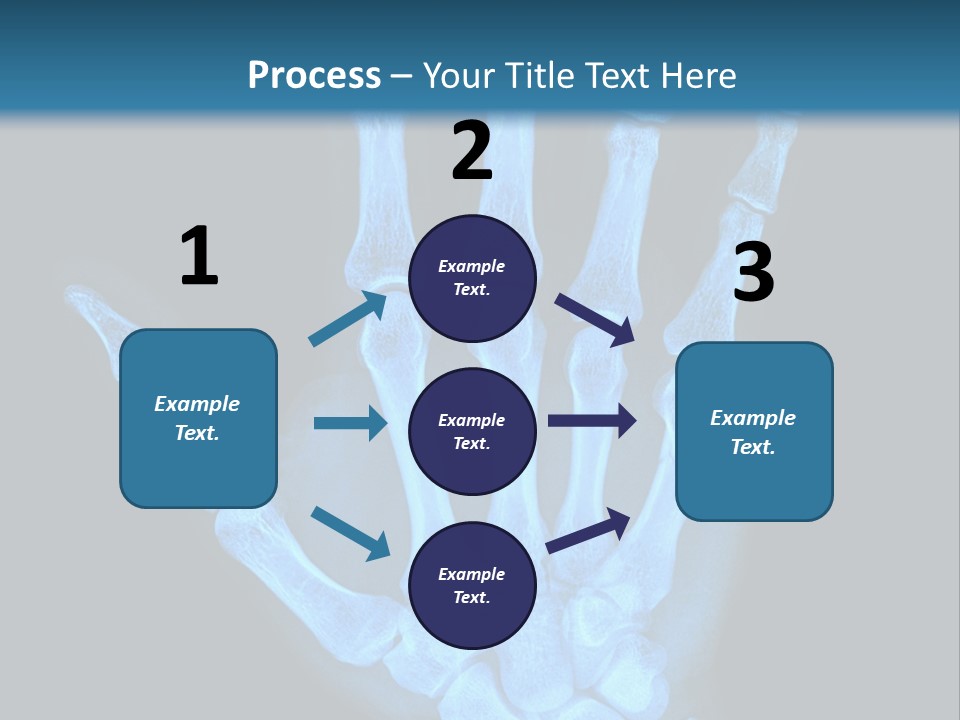 Film Science Skeletal PowerPoint Template