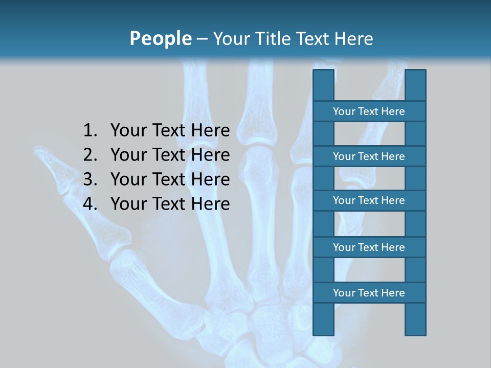 Film Science Skeletal PowerPoint Template