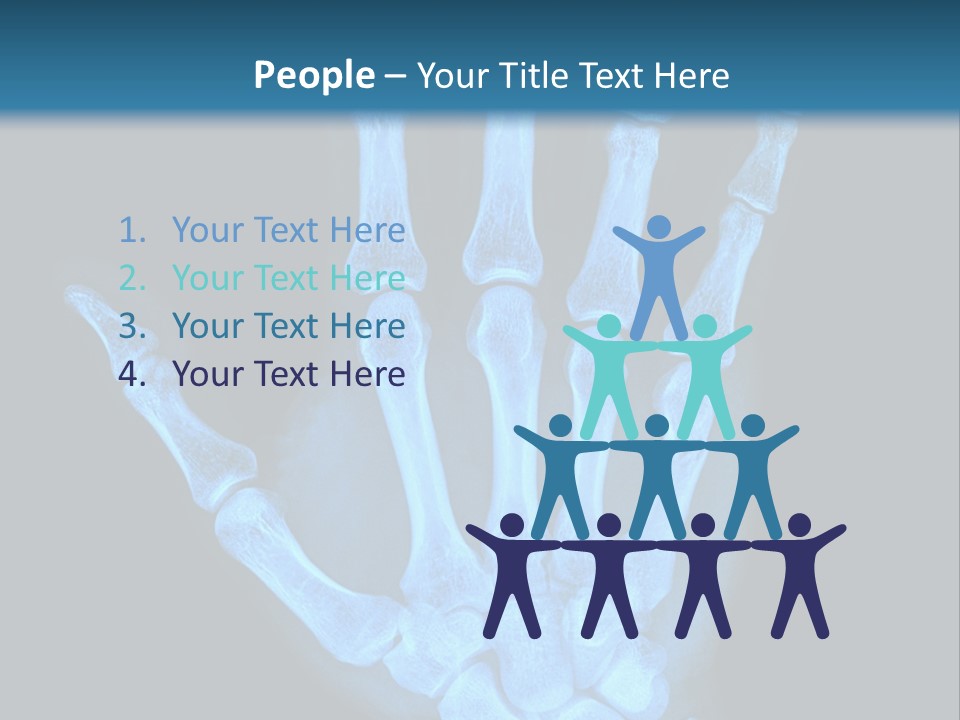 Film Science Skeletal PowerPoint Template