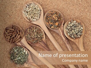 Health Apothecary Wooden PowerPoint Template