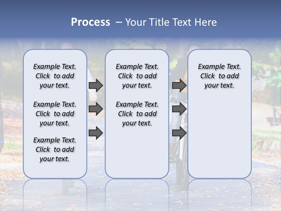Cycling Fall Boy PowerPoint Template