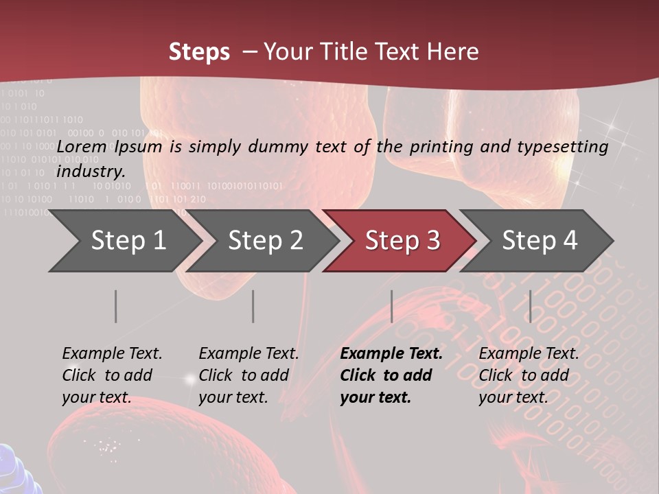 Purify Exhale Graphic PowerPoint Template