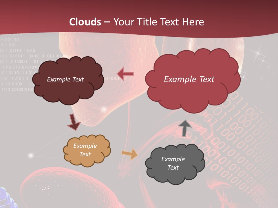 Purify Exhale Graphic PowerPoint Template