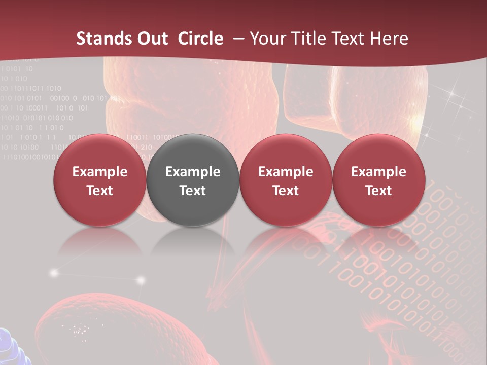 Purify Exhale Graphic PowerPoint Template