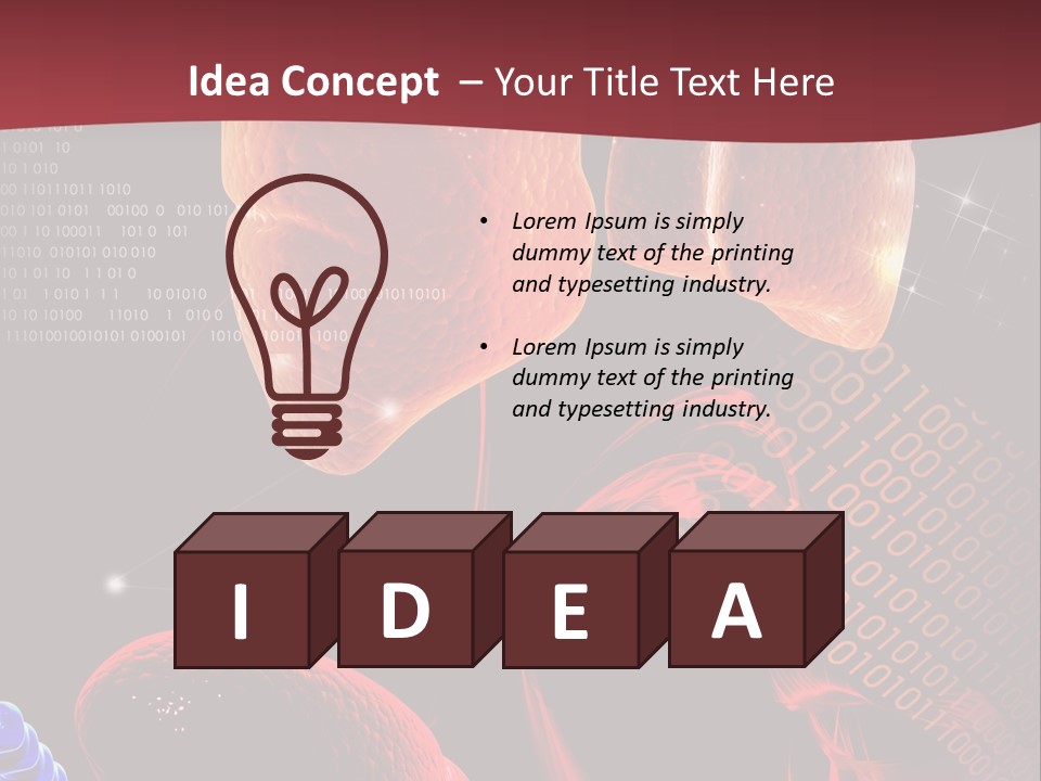 Purify Exhale Graphic PowerPoint Template