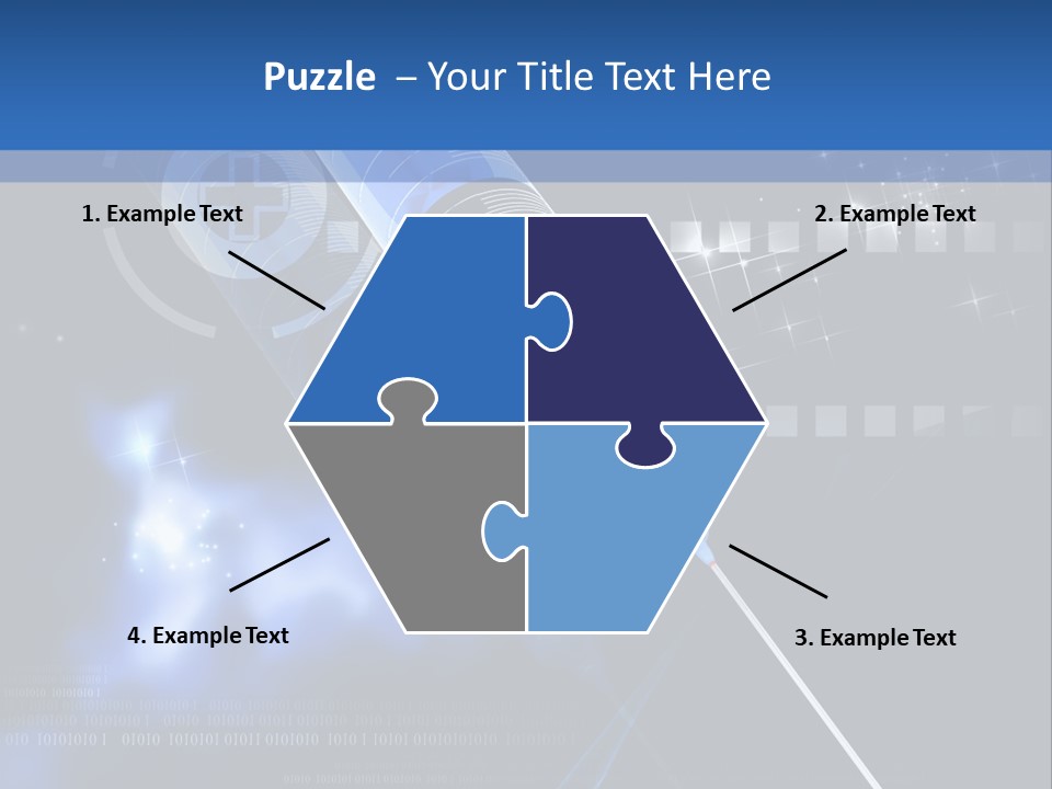 Syringe Effect Needle PowerPoint Template