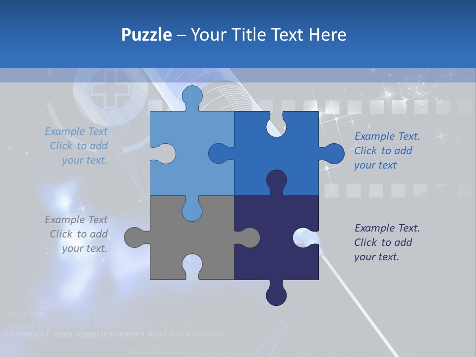 Syringe Effect Needle PowerPoint Template