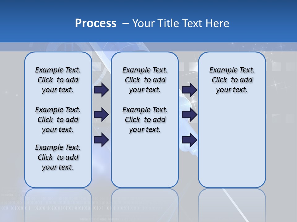 Syringe Effect Needle PowerPoint Template