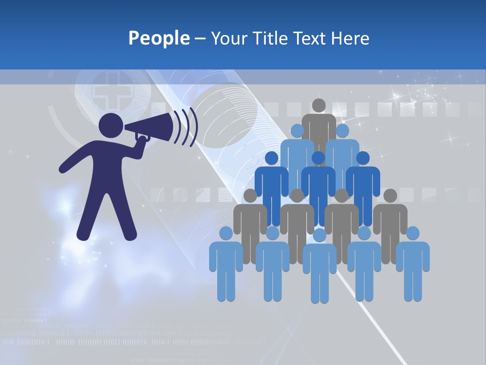 Syringe Effect Needle PowerPoint Template